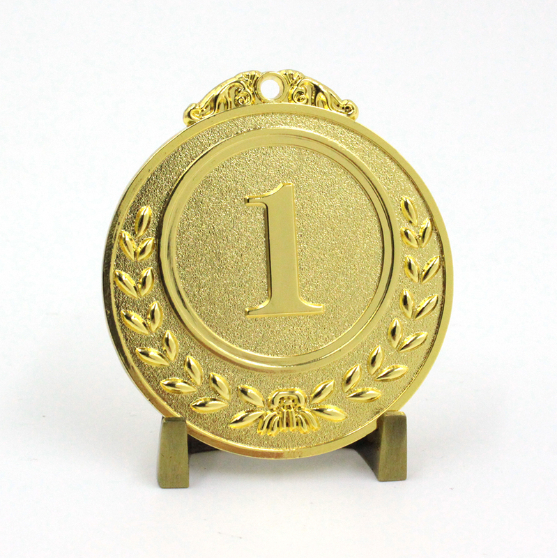 1. pusty srebrny medal dostawców wyścigu pusty sportowy złoty metalowy medal
