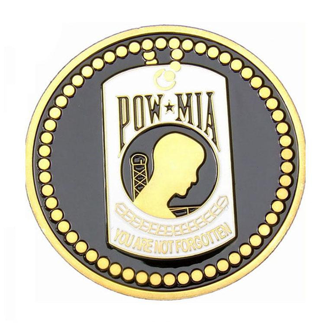 Srebrna moneta American Eagle z miękkiej emalii i metalu