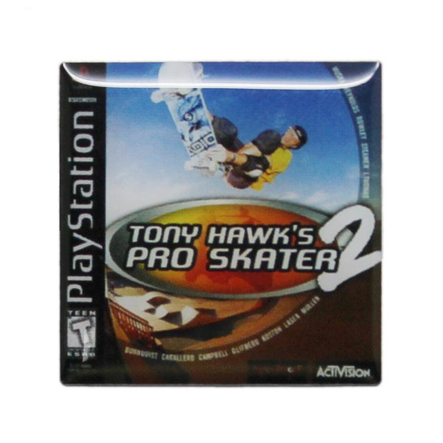 Przypinka do klapy z offsetowym nadrukiem typu Skater z żywicą epoksydową