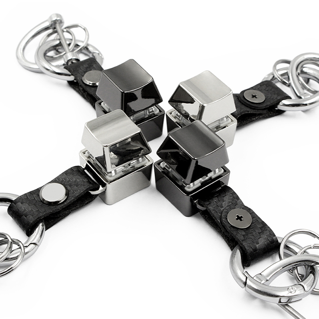 Niestandardowy przełącznik kliknięcia mechaniczna klawiatura Keycap Key Fidget Keychain